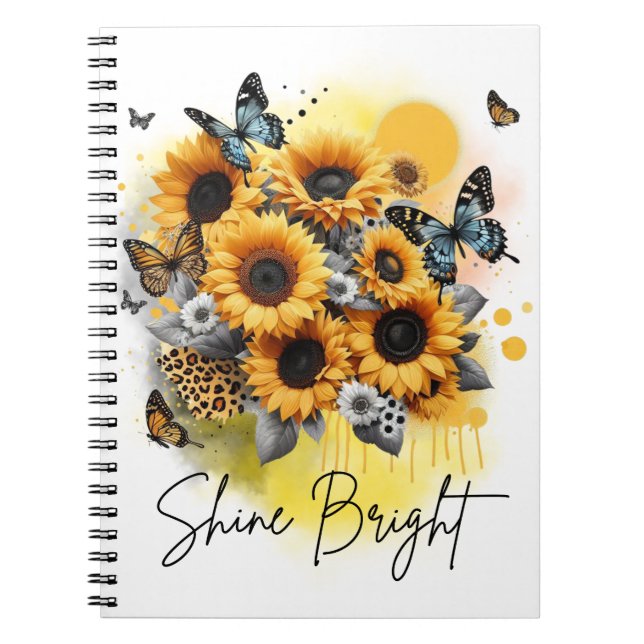 Sunshine Bloom Notebook (Front)