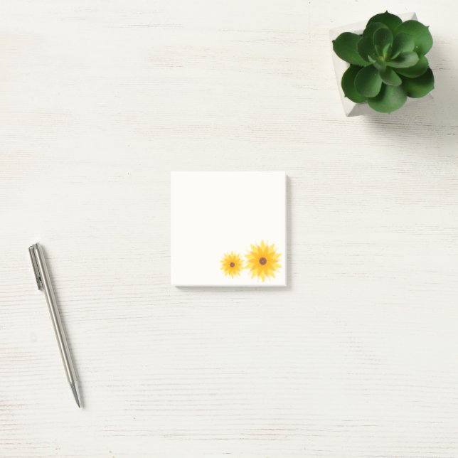Sunshine Bloom Sticky Notes (Office)