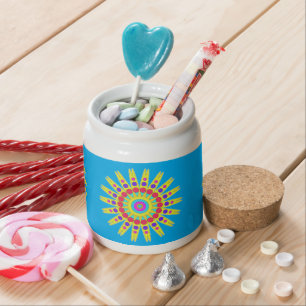 Sunshine Blue Sky Candy Jar