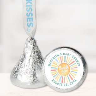 Sunshine Boho Sun Baby Shower Hershey®'s Kisses®