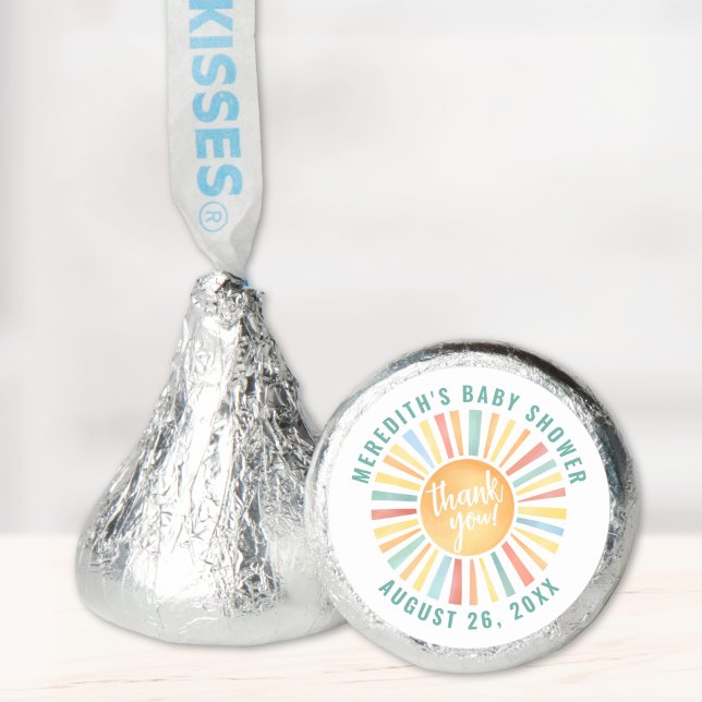 Sunshine Boho Sun Baby Shower Hershey®'s Kisses® (Sunshine Boho Sun Baby Shower Hershey®'s Kisses® )