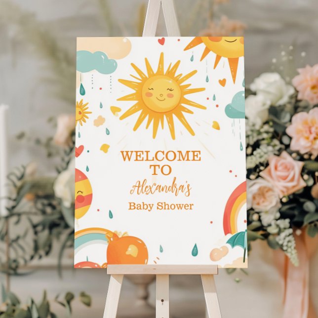 Sunshine Boho Sun Gender-Neutral  Foam Board (Creator Uploaded)