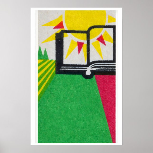 Sunshine Book - Matchbox Print - Aesthetic Wall (Front)