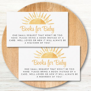 Sunshine Books for Baby Enclosure Card