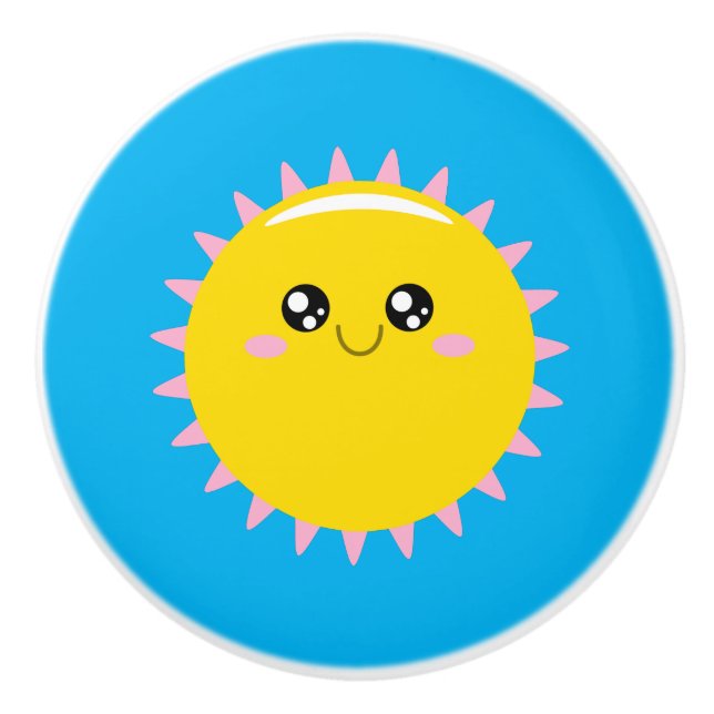 Sunshine Ceramic Knob (Front)