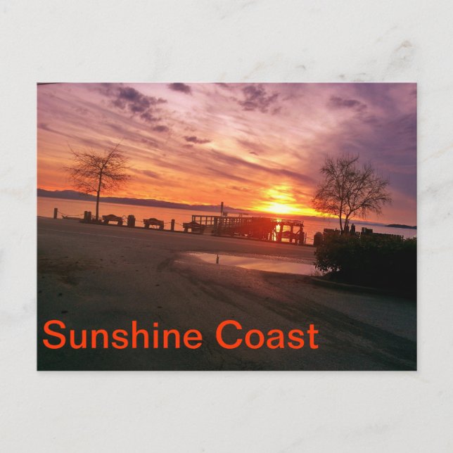 Sunshine Coast post card (Front)