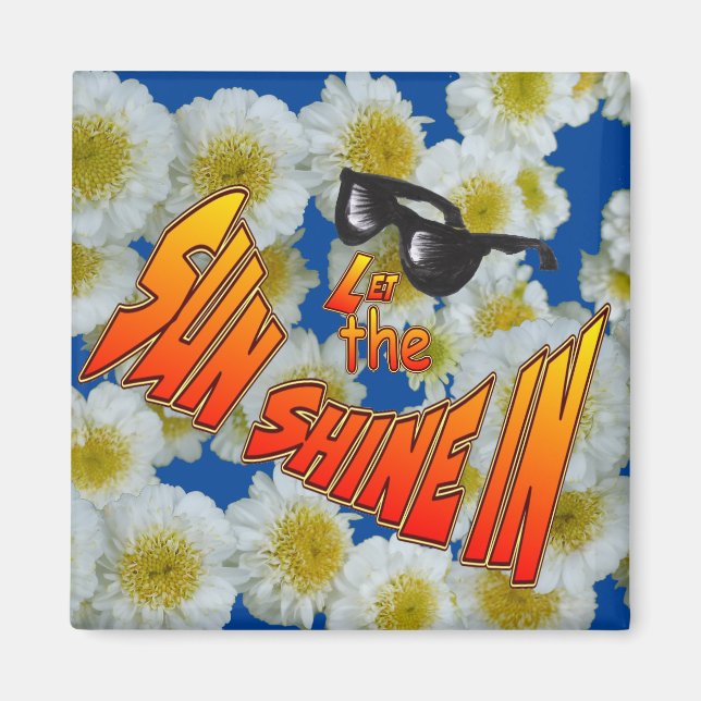 Sunshine Customizable Magnet (Front)
