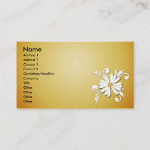 Sunshine Daisy Business Card