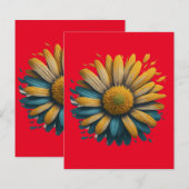 sunshine daisy Paper Sheet (Front/Back)