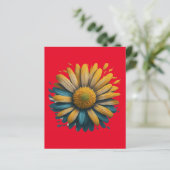sunshine daisy Paper Sheet (Standing Front)