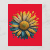 sunshine daisy Paper Sheet (Back)