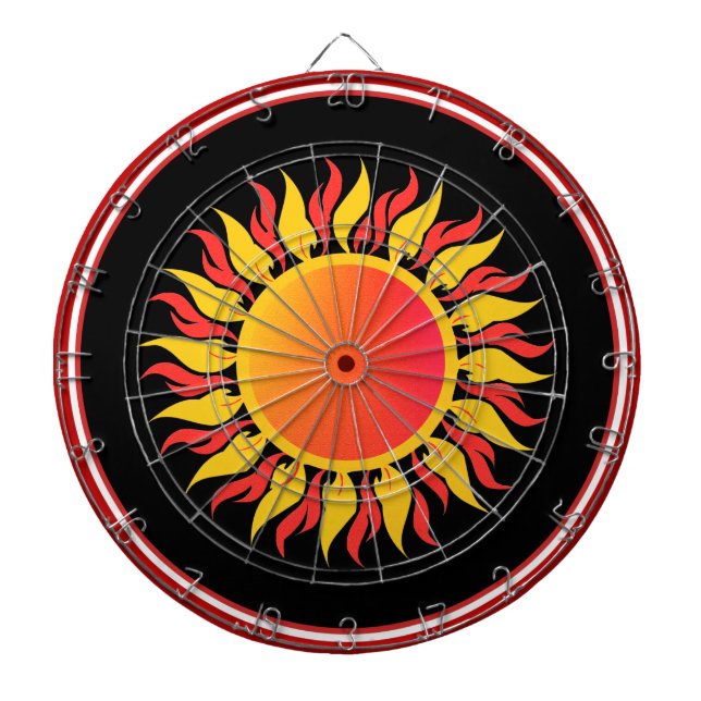 Sunshine Dart Board (Front)