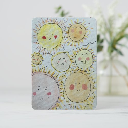 Sunshine Day Thank You Card