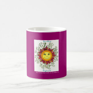 Sunshine Daydreams - Basic Mug (fuschia)