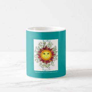Sunshine Daydreams - Basic Mug (peacock)