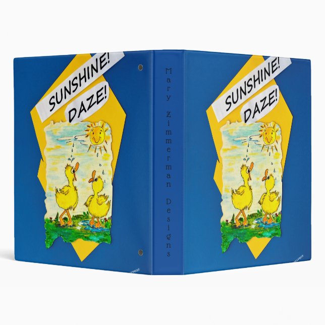 "Sunshine Daze" Binder (Background)