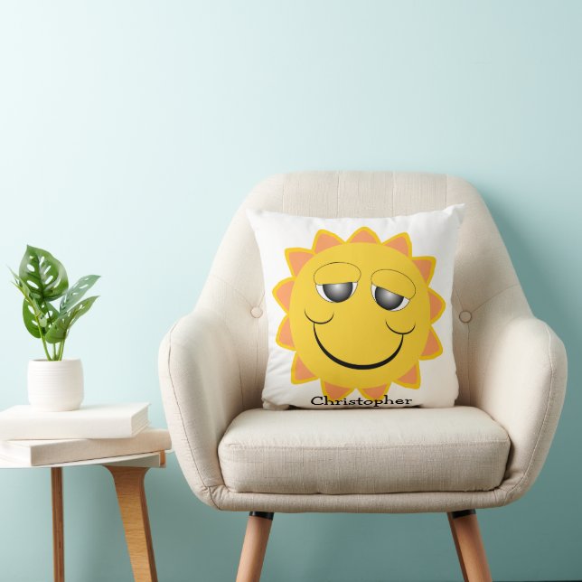 Sunshine Design Personalised Throw Pillow (Chair)
