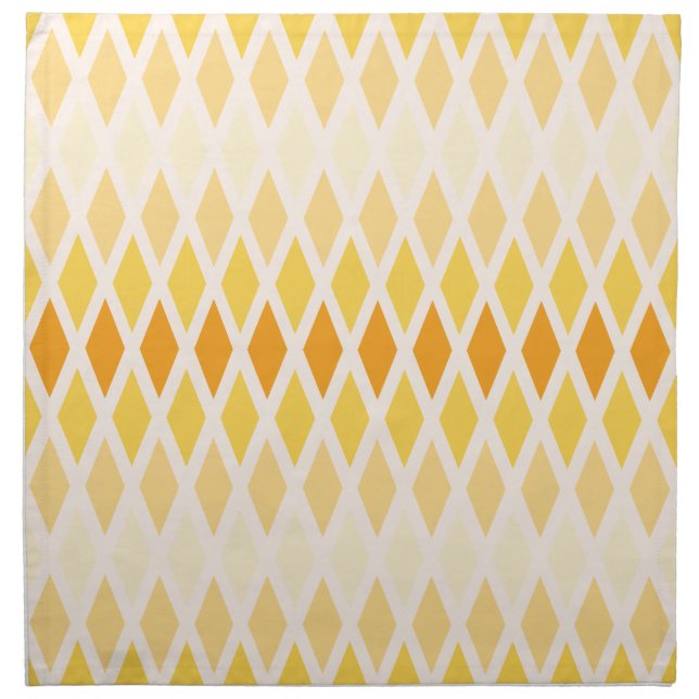 Sunshine Diamond Ombre Cloth Napkin (Front)