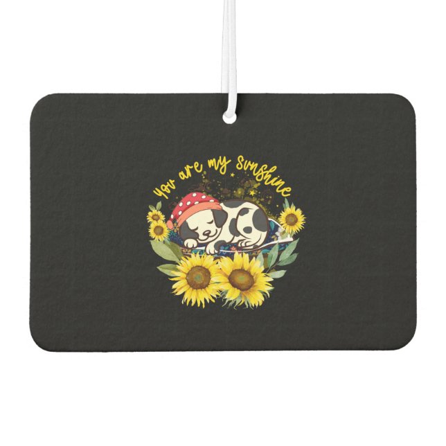 Sunshine Dog Air Freshener (Front)