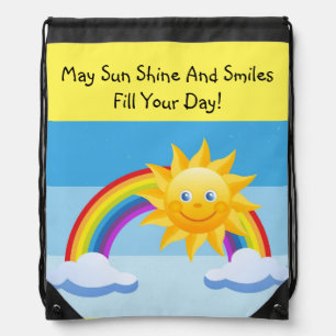 Sunshine Drawstring Backpack