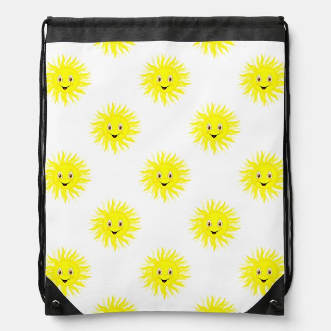 Sunshine Drawstring Bag (Front)