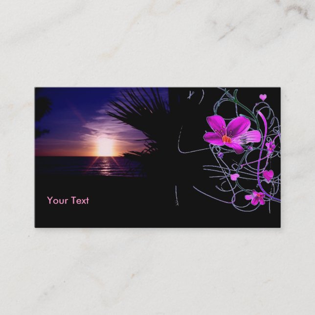 Sunshine Dream Business Card (Front)