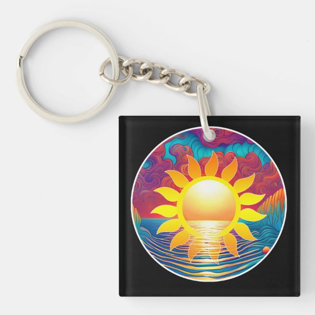 Sunshine Dream Keychain (Front)