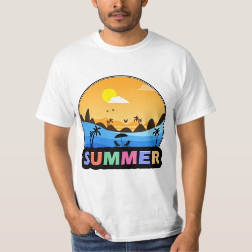 Sunshine Dreams Summer Vacation Collection T_Shirt