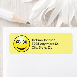 Sunshine Face that is Happy, ZFJG Address Label