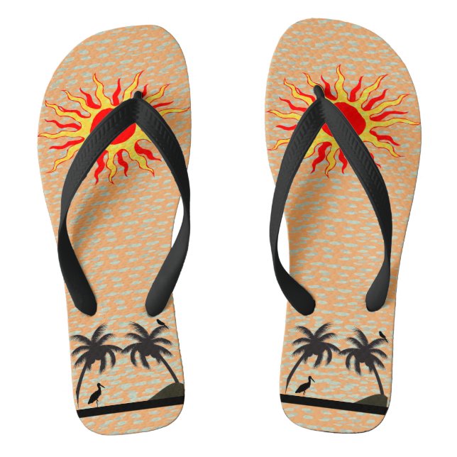 Sunshine Flip Flops (Footbed)