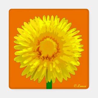 "Sunshine Flower" Coaster Set design.