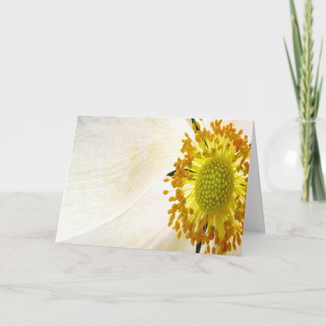 Sunshine Flower Greeting Card (Front)
