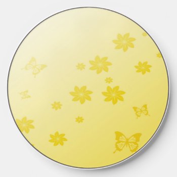 Sunshine Flowers Wireless Charger by CBgreetingsndesigns at Zazzle