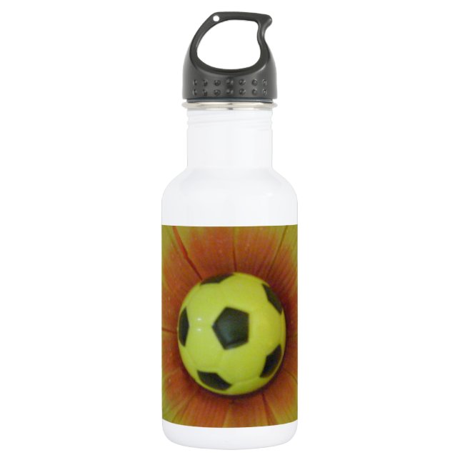 Sunshine football day stainless steel water bottle (Front)