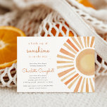 Sunshine Gender Neutral Boho Sun Baby Shower  Invitation<br><div class="desc">Sunshine Gender Neutral Boho Sun Baby Shower Invitation is gender neutral shower invitation featuring watercolor sun in boho, minimalist style and it is perfect for gender neutral baby showers, boho baby showers, sunshine baby showers, you are my sunshine, my little sunshine, spring, summer baby shower. Message me for any needed...</div>