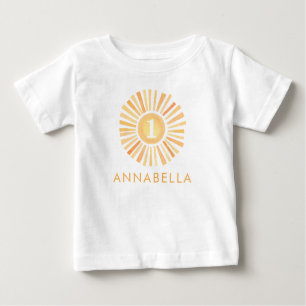 Sunshine gender neutral First 1st Birthday Baby T-Shirt