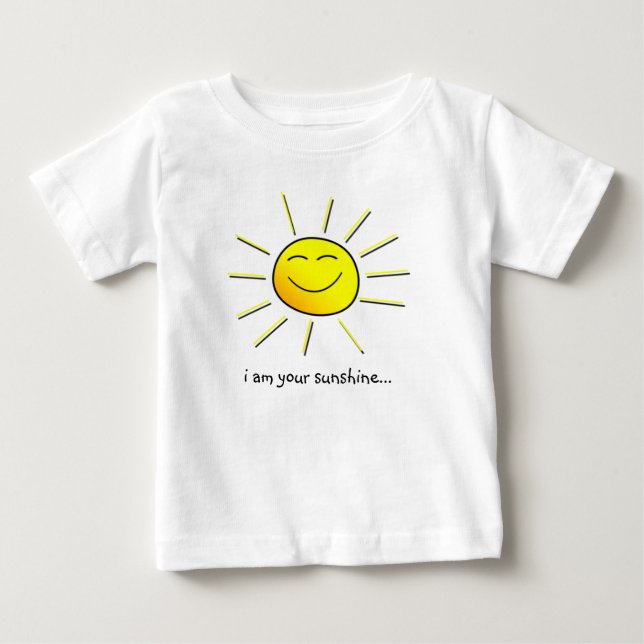 Sunshine (goes w/ "you are my sunshine") matching baby T-Shirt (Front)