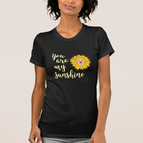 Sunshine Golden Retriever T_Shirt