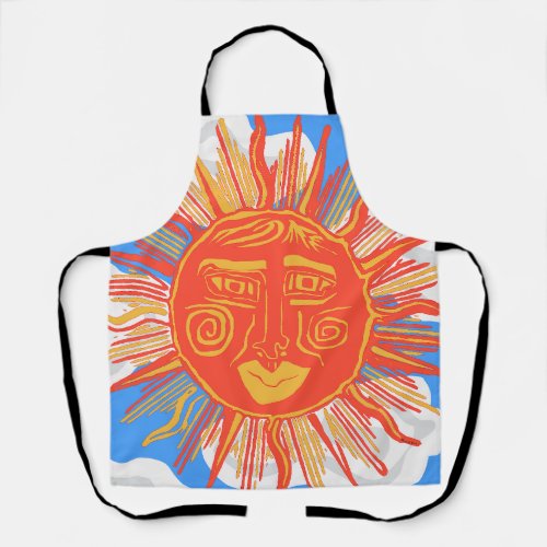 Sunshine  Happiness cooking apron