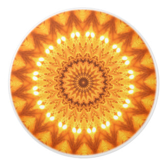 Sunshine & Happiness Mandala Decorative Pull Knob