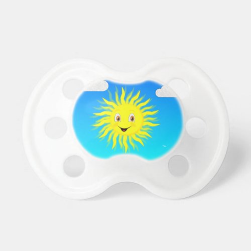 Sunshine Happy Face Pacifier