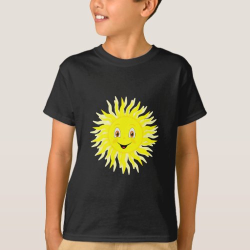 Sunshine Happy Face T_Shirt