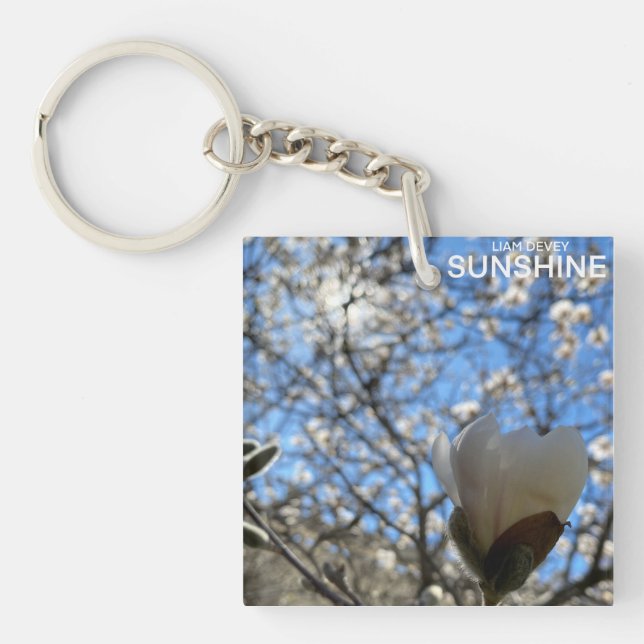 Sunshine Hat Keychain (Front)
