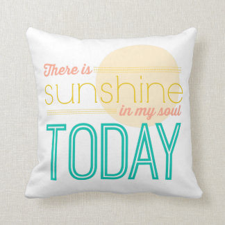Sunshine In My Soul Throw Pillow