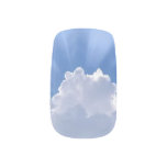 Sunshine In The Clouds Minx Nail Art at Zazzle