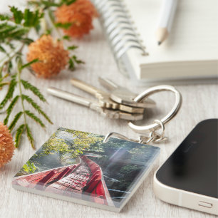 Sunshine in the Termas Geometricas, Conaripe, Chil Keychain