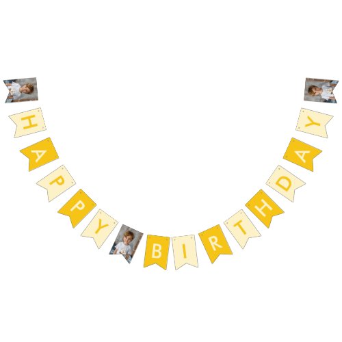 Sunshine is Turning One Birthday Party  Bunting Flags