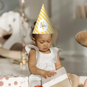 Sunshine is Turning One Birthday Party Party Hat