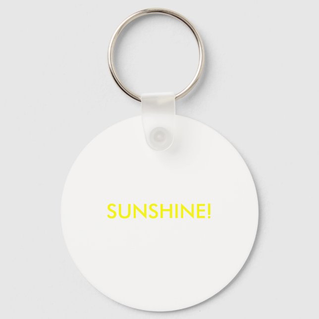Sunshine Keychain (Front)