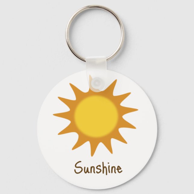Sunshine Keychain (Front)